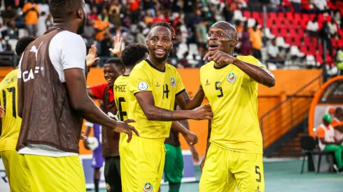 Bruno Langa fez o primeiro golo de Moçambique. Foto: Imago.