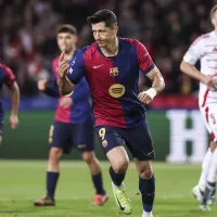 Lewandowski alcança 100.º golo e comanda a vitória do Barcelona sobre o Brest