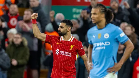 Salah destacou-se na vitória do Liverpool. Foto: Imago