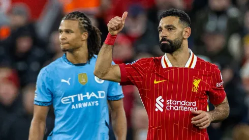 Mo Salah atingiu o 11.º golo na Premier League. Foto: Imago