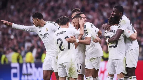 Real Madrid festeja vitória contra o Getafe. Foto: Imago