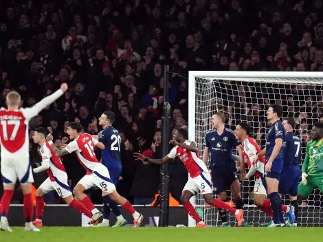 Arsenal venceu o clássico frente ao Manchester United de Ruben Amorim