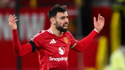 Bruno Fernandes será um dos jogadores em foco no Viktoria Plzen x Manchester United. Foto: Imago