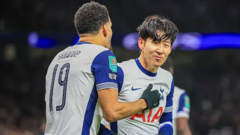 Son e Solanke brilharam na vitória maluca do Tottenham. Foto: Imago