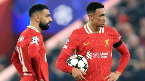 Salah e Arnold: Liverpool e Real Madrid no mercado da bola. Foto: Imago