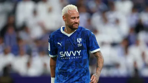 Neymar, avançado do Al-Hilal. Foto: Imago