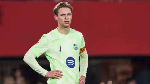 Frenkie De Jong, médio do Barcelona. Foto; Getty Images