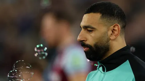 Mohamed Salah, o melhor marcador e assistente da liga, será um dos jogadores em foco no Liverpool x United. Foto: Getty Images