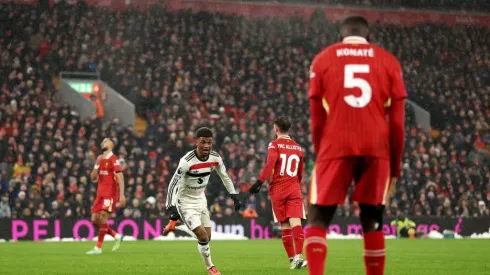 Liverpool x Manchester United pela Premier League. Foto: Getty Images