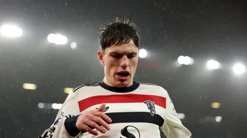 Alejandro Garnacho poderá ser negociado. Foto: Getty Images