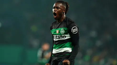 Geovany Quenda comentou final ante o Benfica. Foto: Getty.