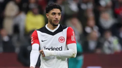 Omar Marmoush poderá estar chegando ao Manchester City. Foto: Getty Images