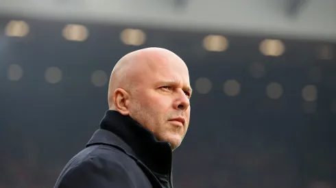 Arne Slot, treinador do Liverpool. Foto: Getty Images