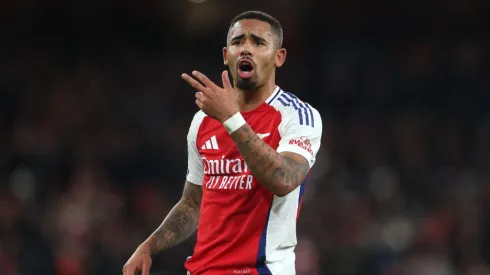 Gabriel Jesus sofreu grave lesão no Arsenal. Foto: Getty Images