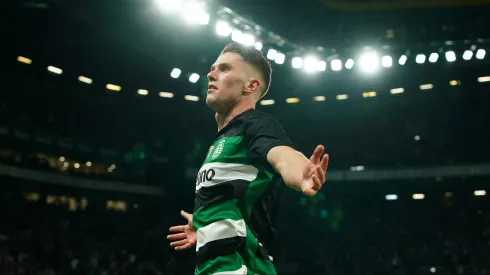 Viktor Gyokeres é alvo do Manchester United. Foto: Gualter Fatia/Getty Images.