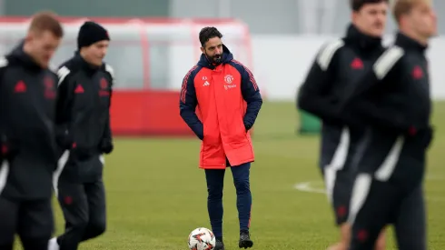 Rúben Amorim está com problemas no Manchester United. Foto: Carl Recine/Getty Images