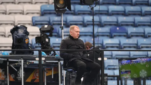 Paul Scholes é uma lenda do Manchester United e atual comentador desportivo. Foto: Getty