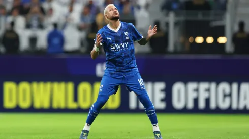 Neymar Júnior deixa o Al-Hilal da Arábia Saudita e regressa ao Brasil, para voltar a jogar no Santos. Foto: Getty