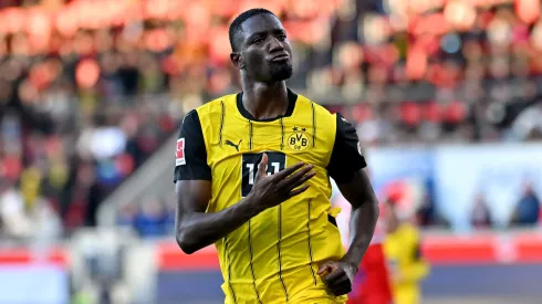 Serhou Guirassy liderou vitória do Dortmund. Foto: Getty Images.