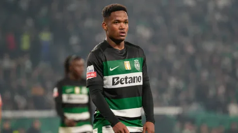 Geny Catamo lesionou-se ante o Farense. Foto: Imago