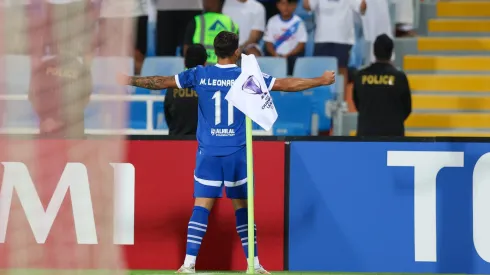 Marcos Leonardo a comemorar um golo pelo Al-Hilal. Foto: Getty