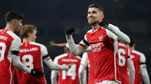 Jorginho, do Arsenal, terá assinado com o Flamengo. Foto: Richard Heathcote/Getty Images.
