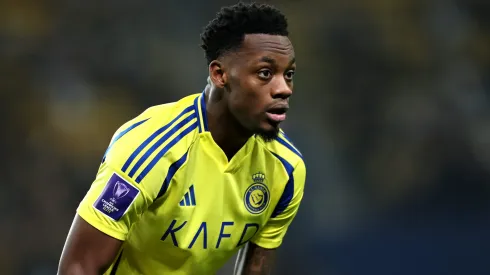 Jhon Durán joga no Al-Nassr. Foto: Getty Images