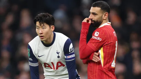 Tottenham e Liverpool defrontam-se na Taça da Liga Inglesa. Foto: Getty Images