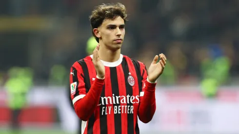 João Félix estreou-se com a camisola do AC Milan com um bonito golo. Foto: Getty