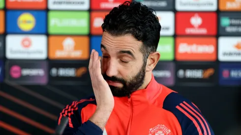 Rúben Amorim, treinador do Manchester United. Foto: Getty Images