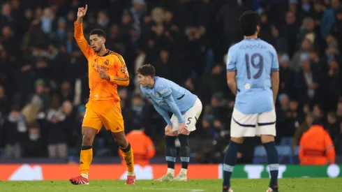 Manchester City x Real Madrid pela Champions League. Foto: Carl Recine/Getty Images.