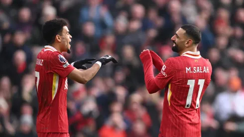 Liverpool festeja vitória contra o Wolverhampton. Foto: Getty Images