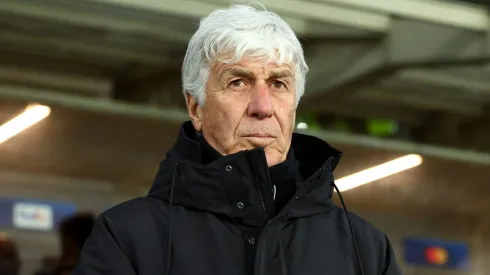 Gian Piero Gasperini na eliminação da Atalanta. Foto: Getty Images