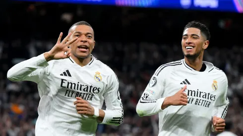 Mbappé assinou um hat-trick. Foto: Getty Images.