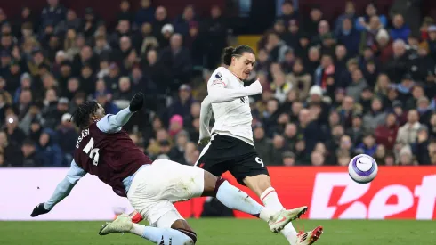 Darwin Núñez, avançado do Liverpool. Foto: Getty Images
