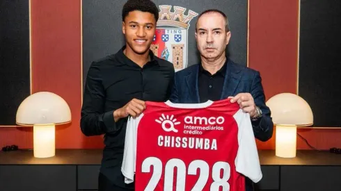 Francisco Chissumba tem sido aposta no SC Braga. Foto: SCB.