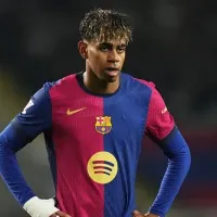 Lamine Yamal não treina e torna-se dúvida do Barcelona para o jogo com o Atlético de Madrid
