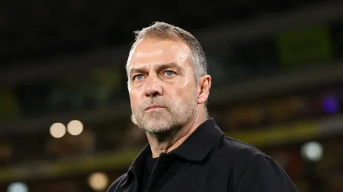 Hansi Flick, treinador do Barcelona. Foto: Getty Images