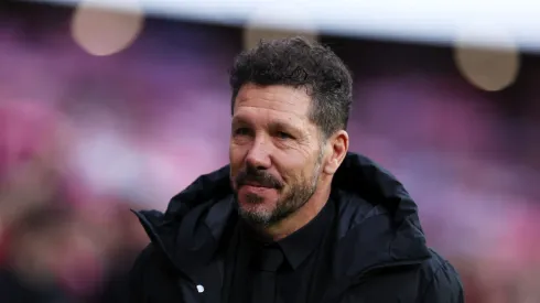Diego Simeone, treinador do Atlético Madrid. Foto: Getty Images