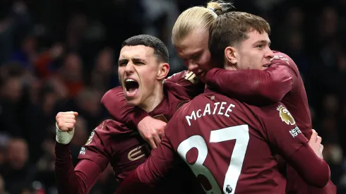 Manchester City venceu o Tottenham por 1-0. Foto: Getty Images.