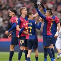 Barcelona atropela Real Sociedad e reassume a liderança de La Liga, antes da visita ao Benfica