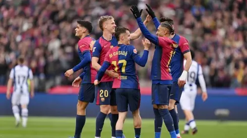 Barcelona sobrou diante da Real Sociedad em La Liga. Foto: Getty Images
