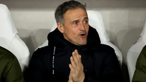 Luis Enrique, o treinador do PSG. Foto: Getty