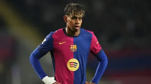 Lamine Yamal, jogador do Barcelona. Foto: Getty Images