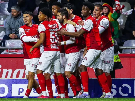 João Moutinho rejubila com vitória do SC Braga frente ao FC Porto