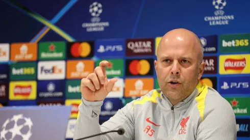 Arne Slot, treinador do Liverpool. Foto: Getty Images