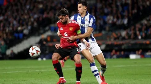Manchester United recebe a Real Sociedad na Europa League. Foto: Ion Alcoba Beitia/Getty Images.
