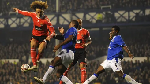 David Luiz recordou período em que esteve no Benfica. Foto: Getty Images.