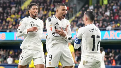 Mbappé bisou e liderou remontada do Real Madrid. Foto: Getty Images.