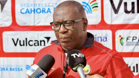Chiquinho Conde, selecionador de Moçambique. Foto: FMF